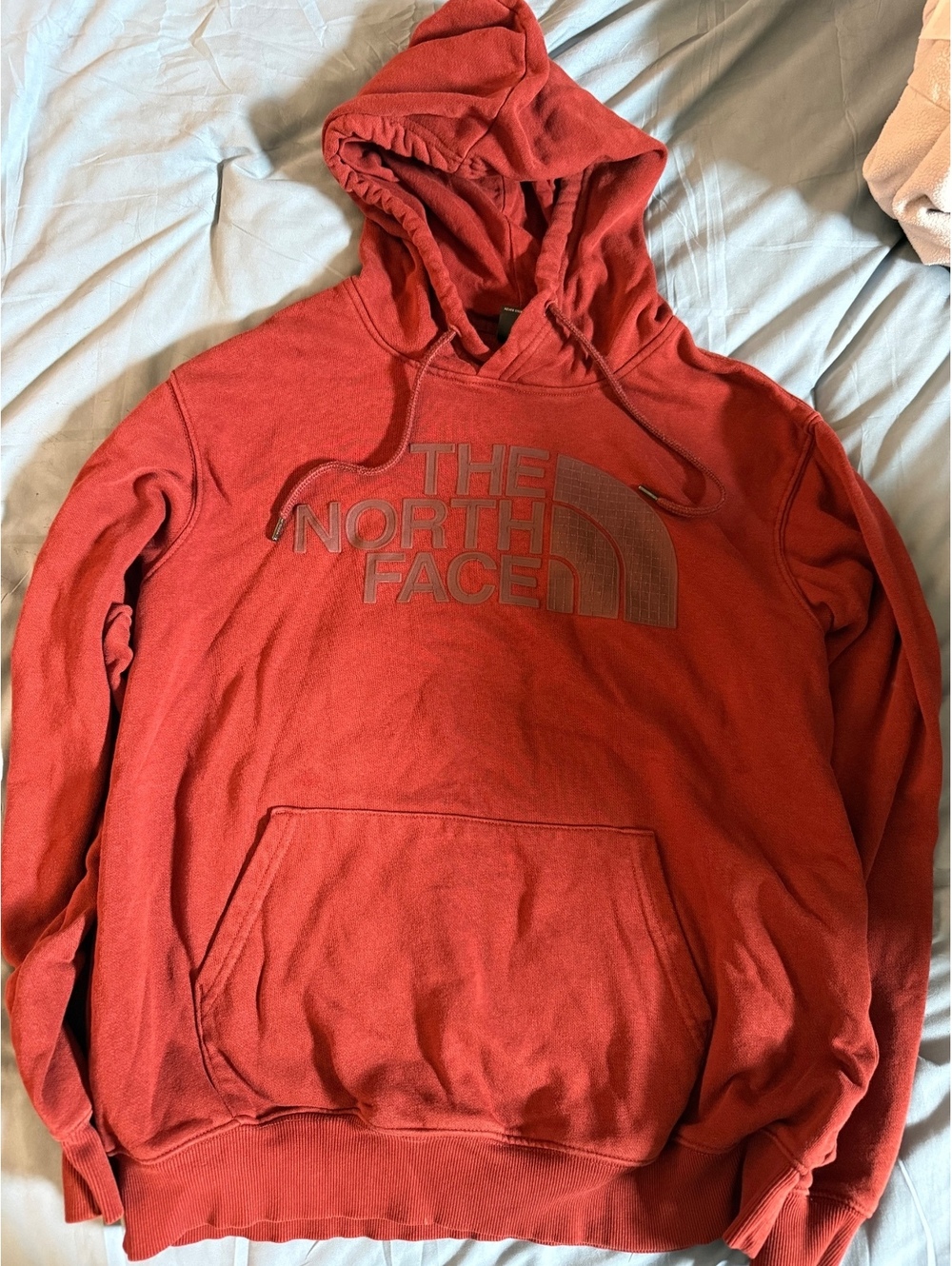 The North Face Burnt Orange Logo Hoodie Pullover